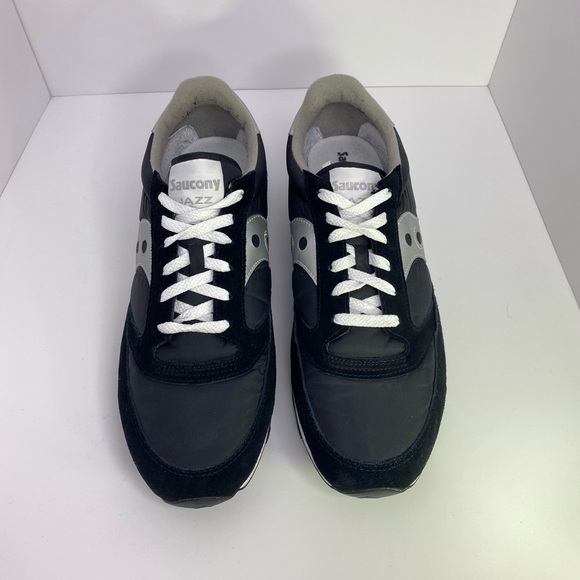 SAUCONY JAZZ ORIGINAL MENS NYLON SUEDE LACE UP 80’s RETRO TRAINERS SIZE 13 - Picture 6 of 11